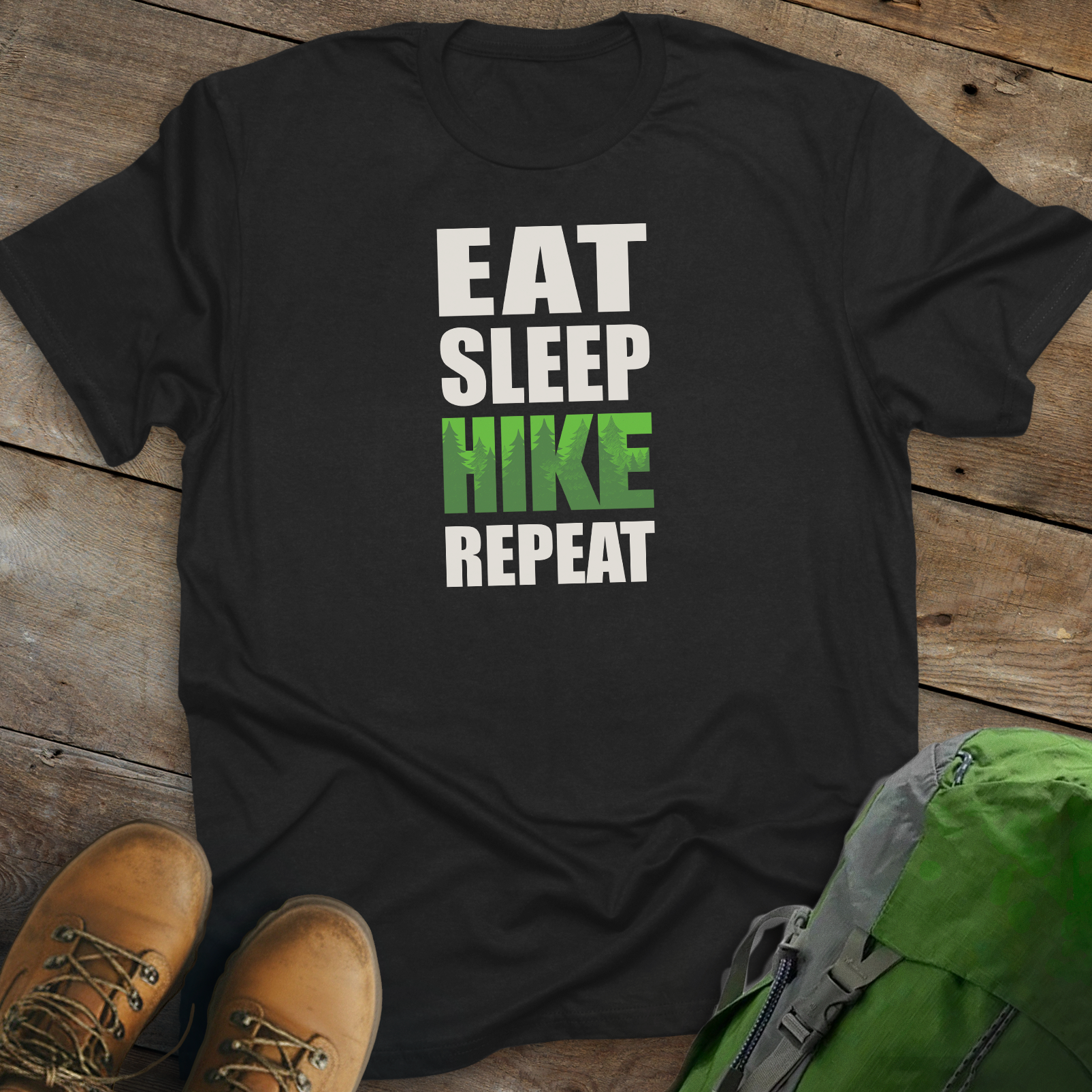 Eat Sleep Hike Repeat T-shirt