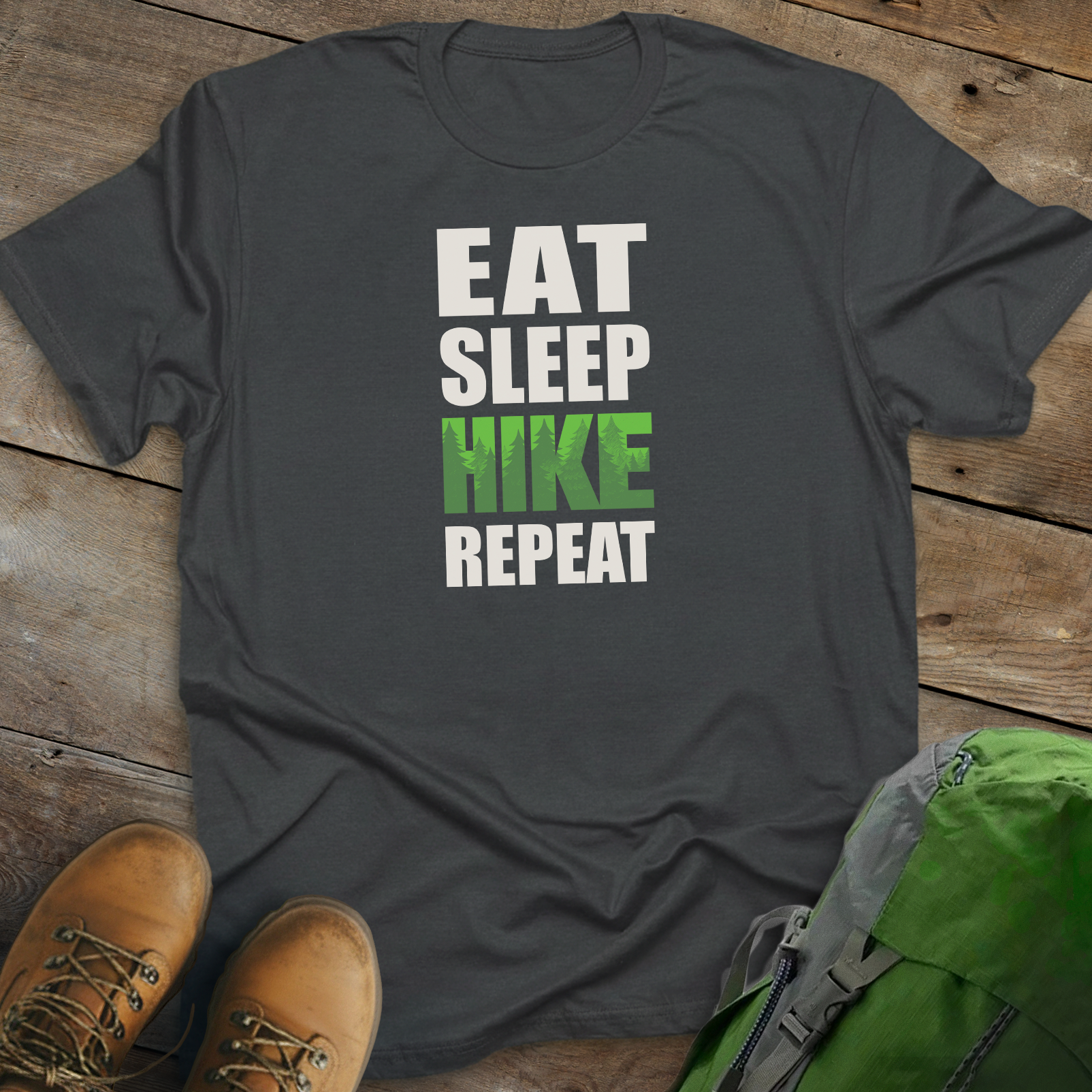 Eat Sleep Hike Repeat T-shirt