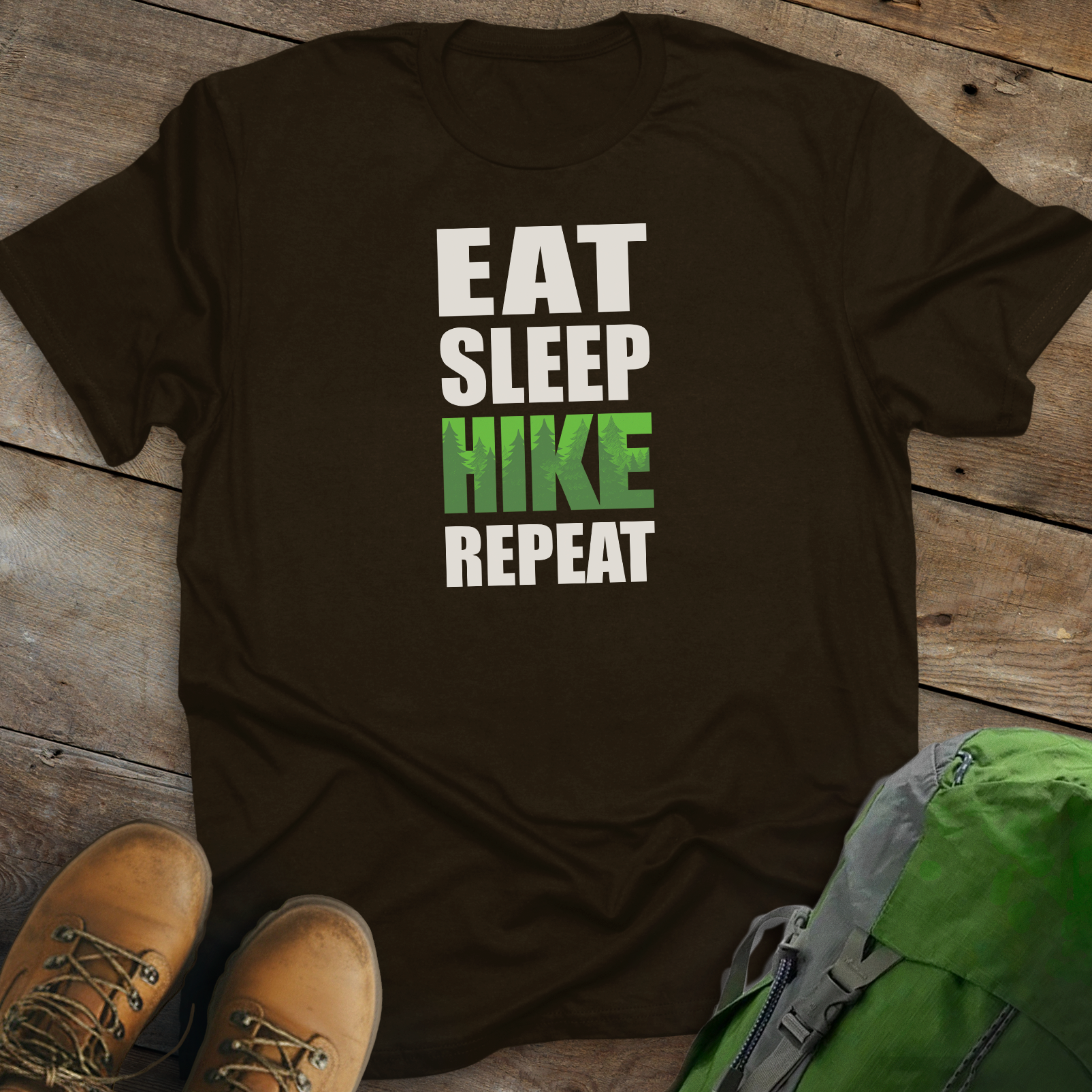 Eat Sleep Hike Repeat T-shirt