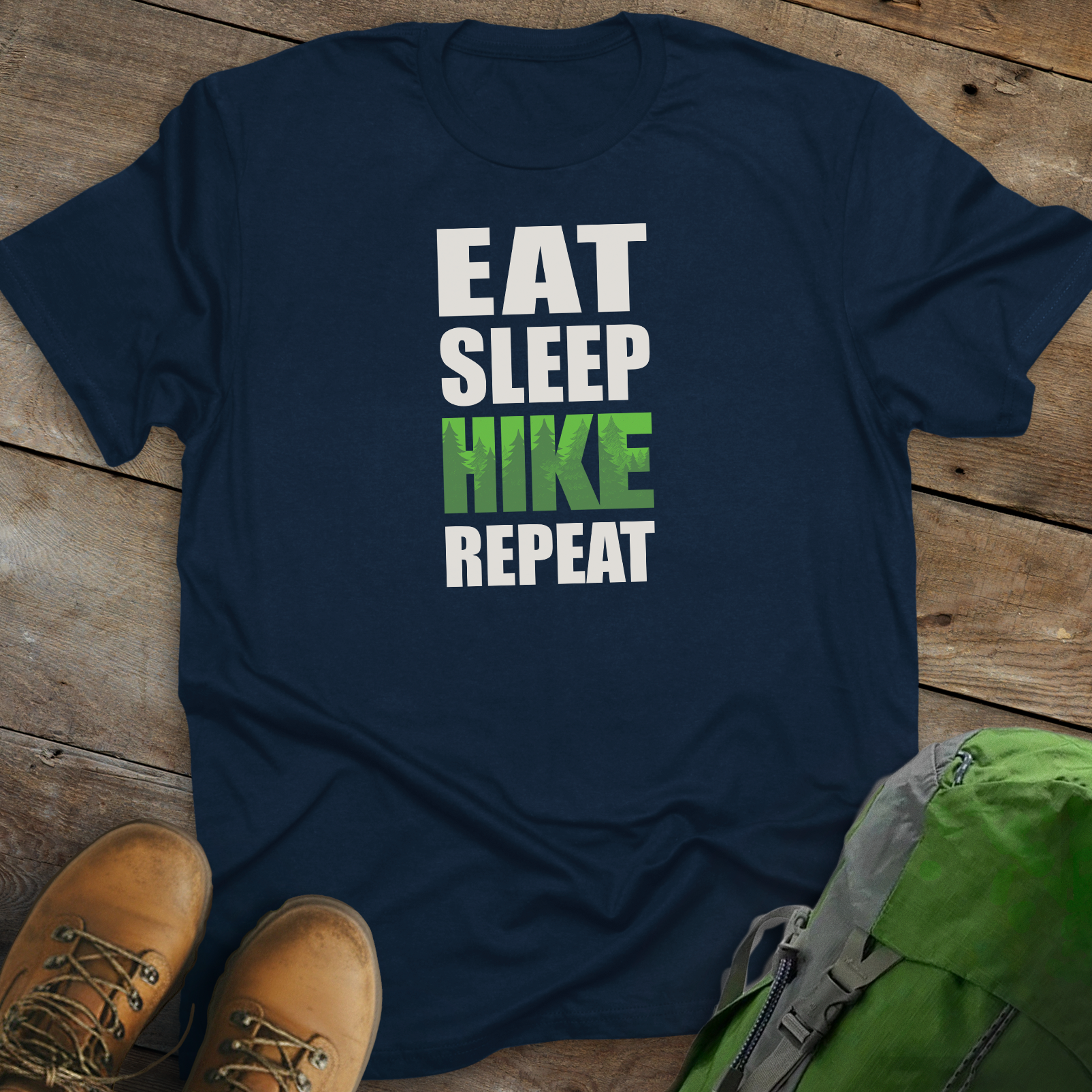 Eat Sleep Hike Repeat T-shirt