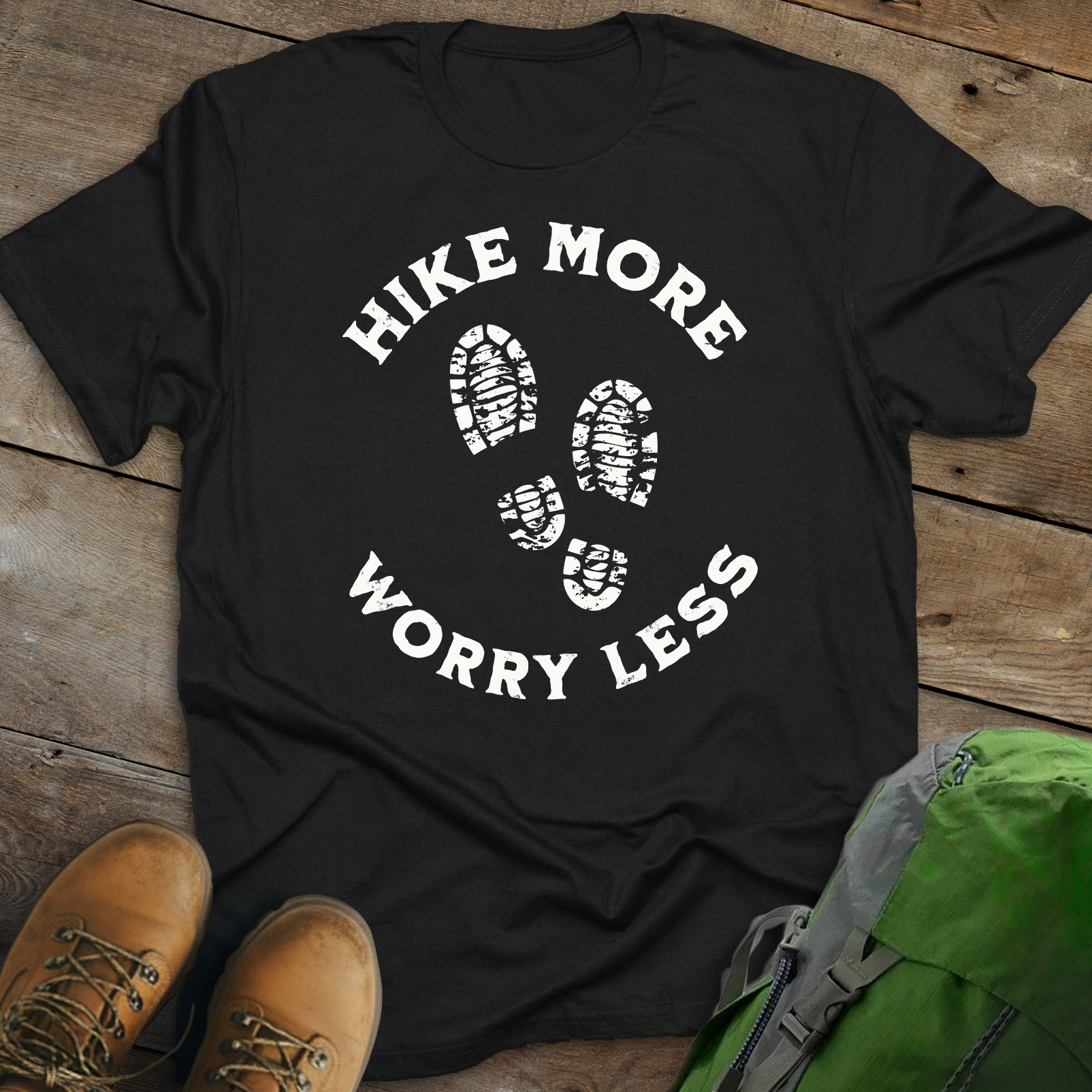 Hike More Worry Less T-shirt