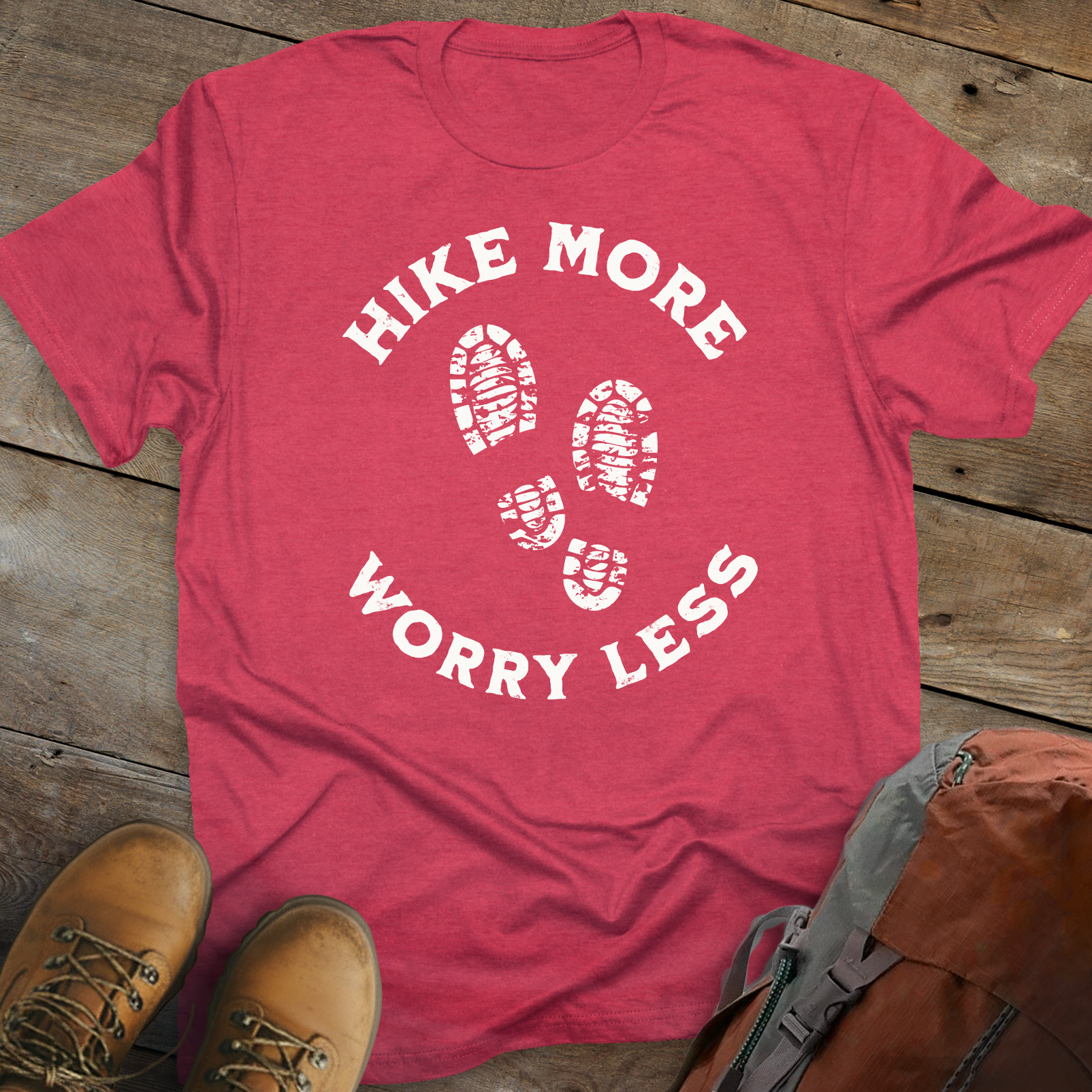 Hike More Worry Less T-shirt
