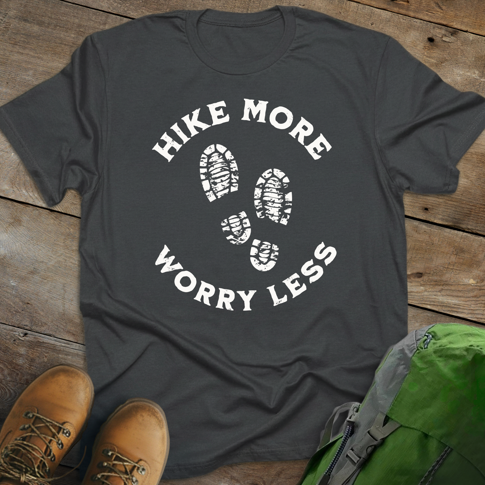 Hike More Worry Less T-shirt