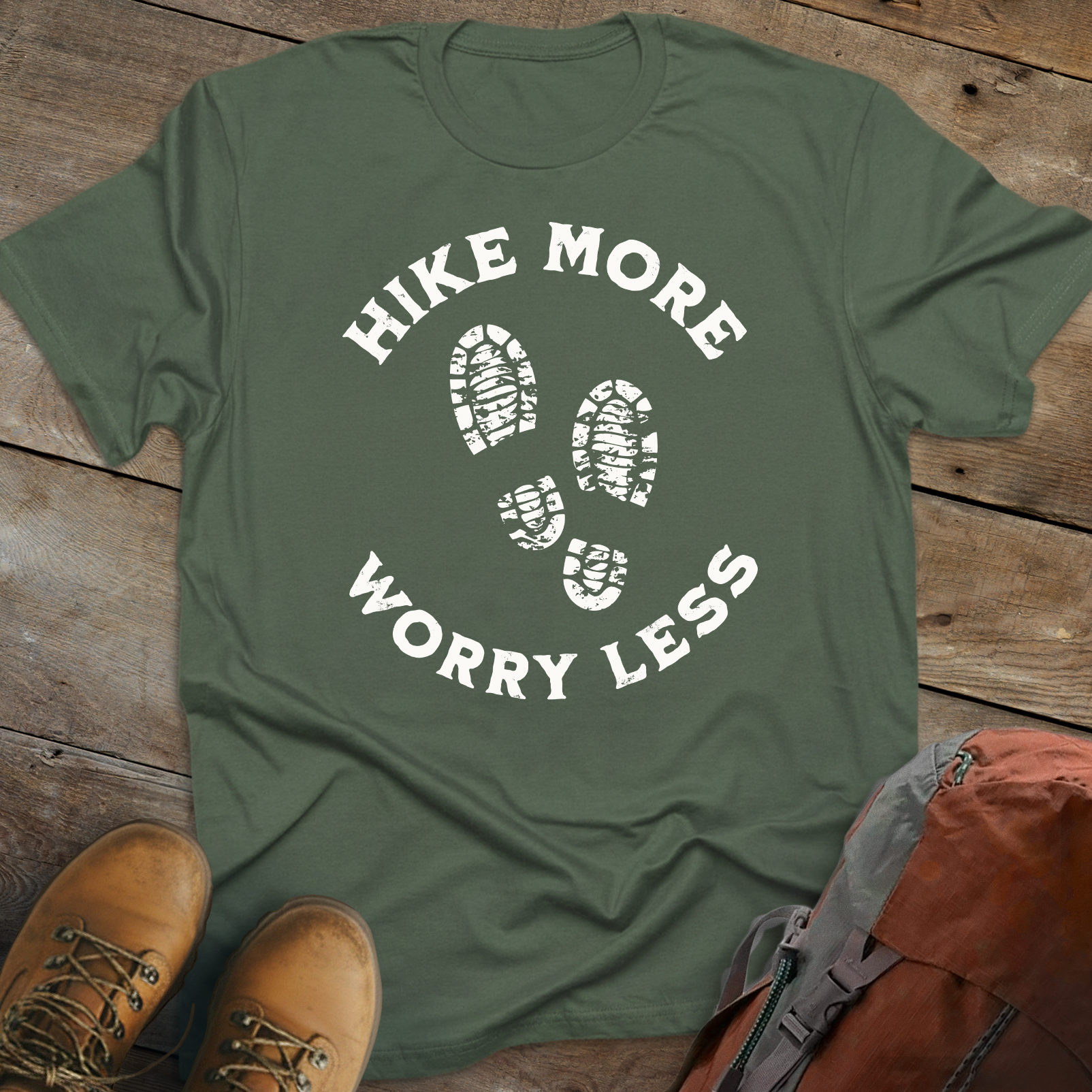 Hike More Worry Less T-shirt