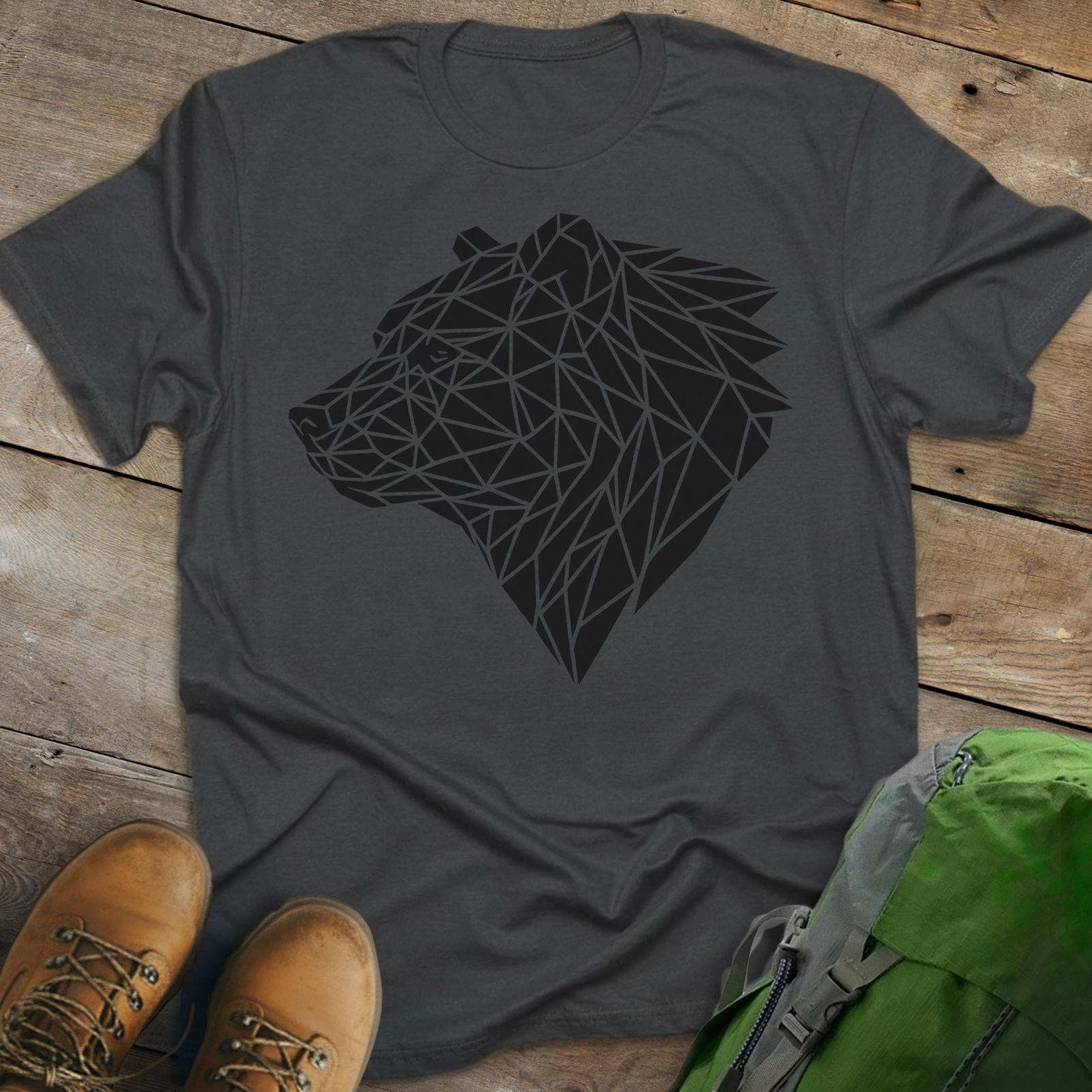 Geometric Bear T-shirt