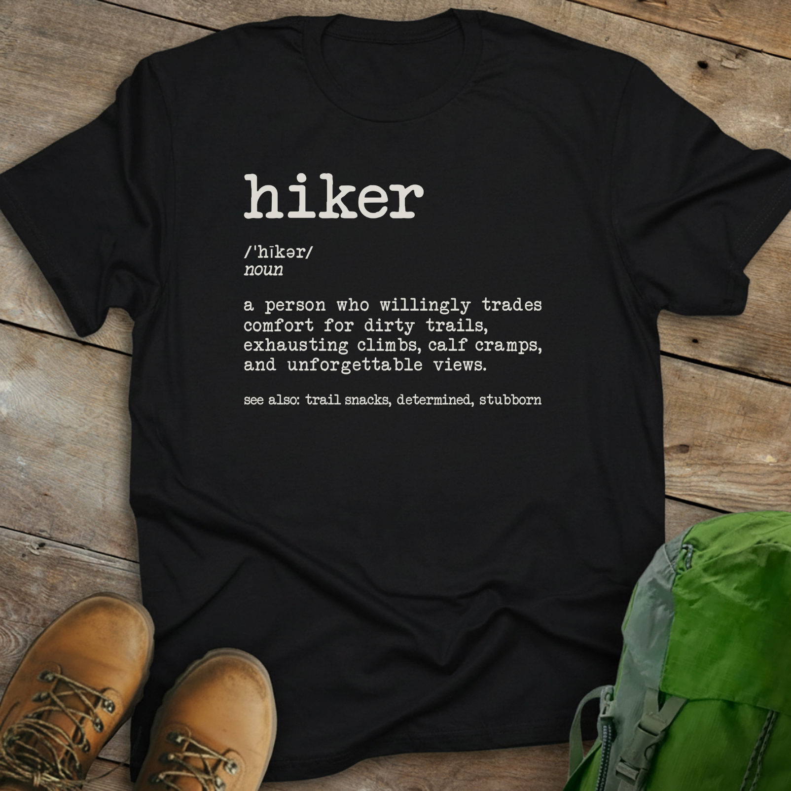 Hiker Definition T-shirt