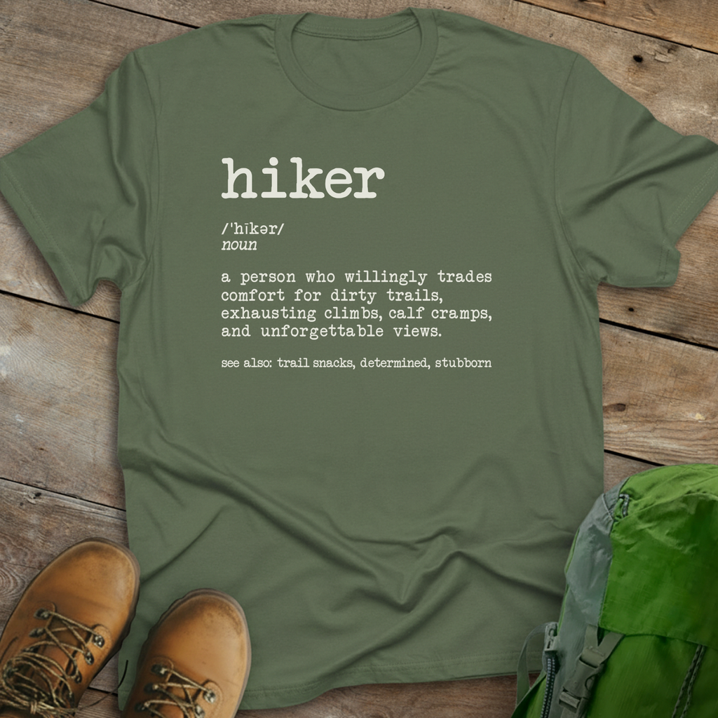 Hiker Definition T-shirt