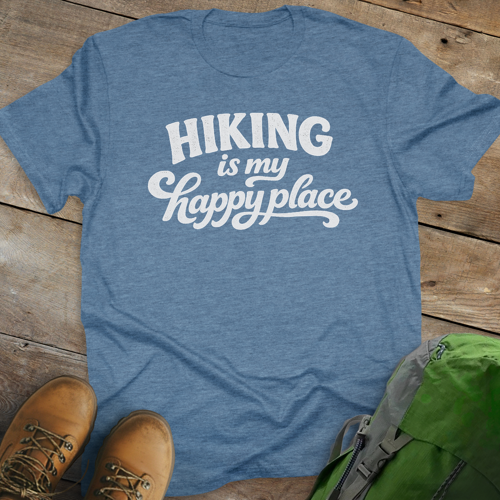 Hiking Is My Happy Place T-shirt