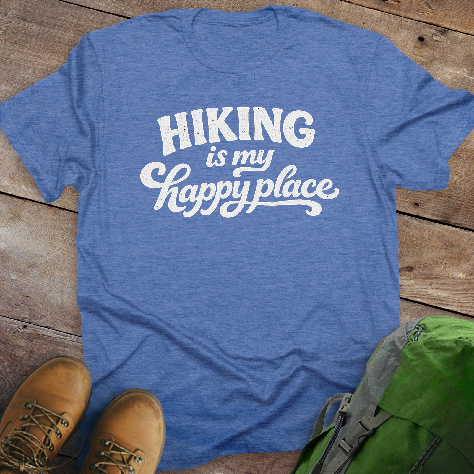 Hiking Is My Happy Place T-shirt